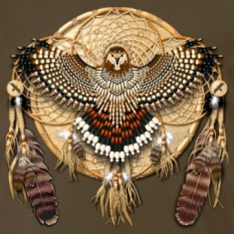 red-tailed-hawk-native-american-mandala